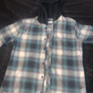 Hooded flannel - Medium